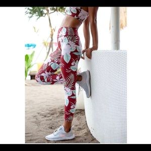 KAVALA Collection Waimea Hawaiian Floral Leggings